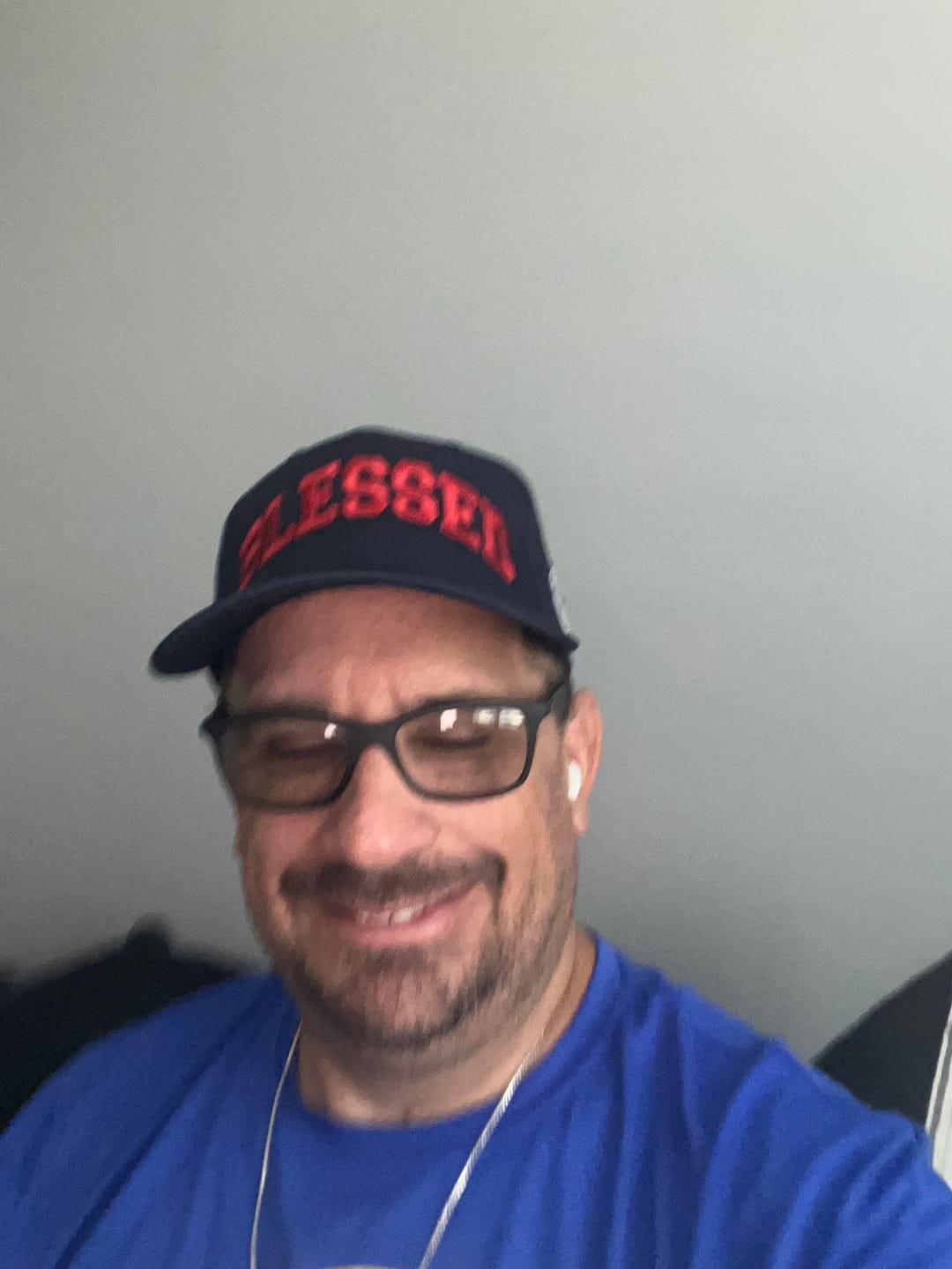 Customer photo review of Blessed 5-Panel Hat