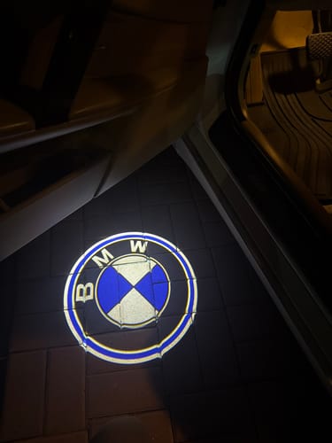 Customer photo review of BMW E SERIES DOOR LIGHTS