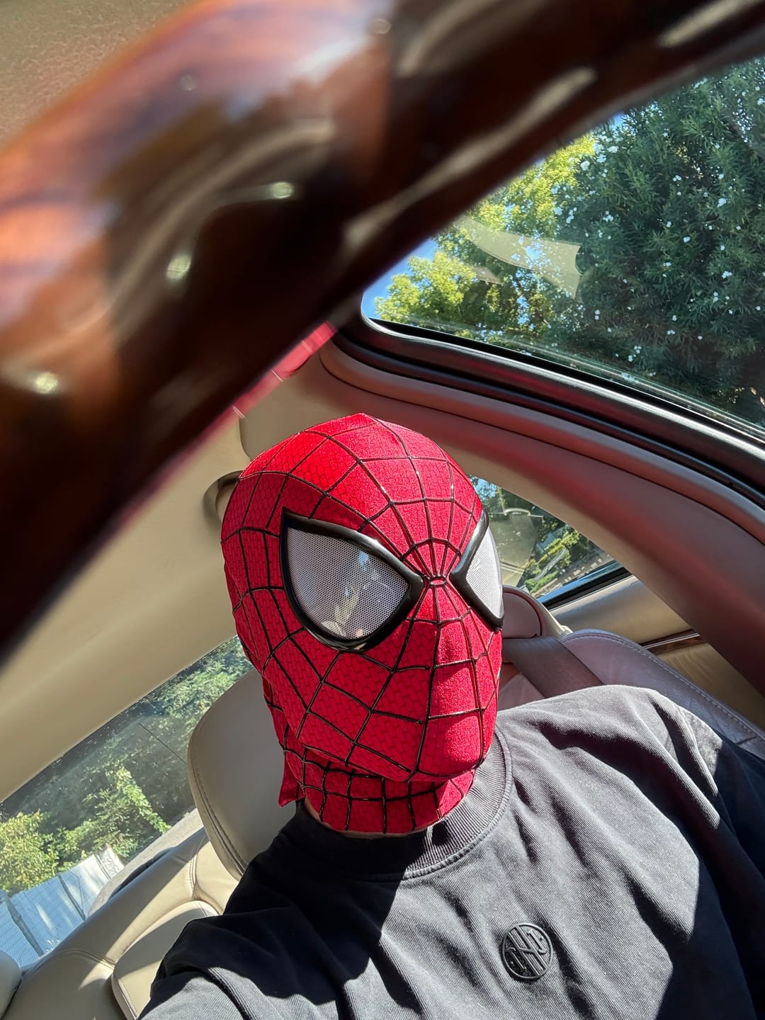 Customer photo review of SpideyJunky™ Andrew Garfield TASM 2 Symbiote Spidey Mask