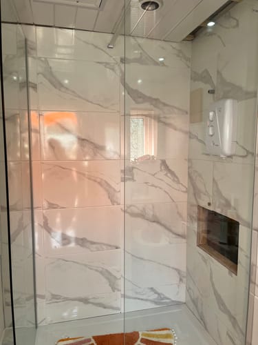 Customer photo review of Genoa Brillo Rectangle Ceramic Tile