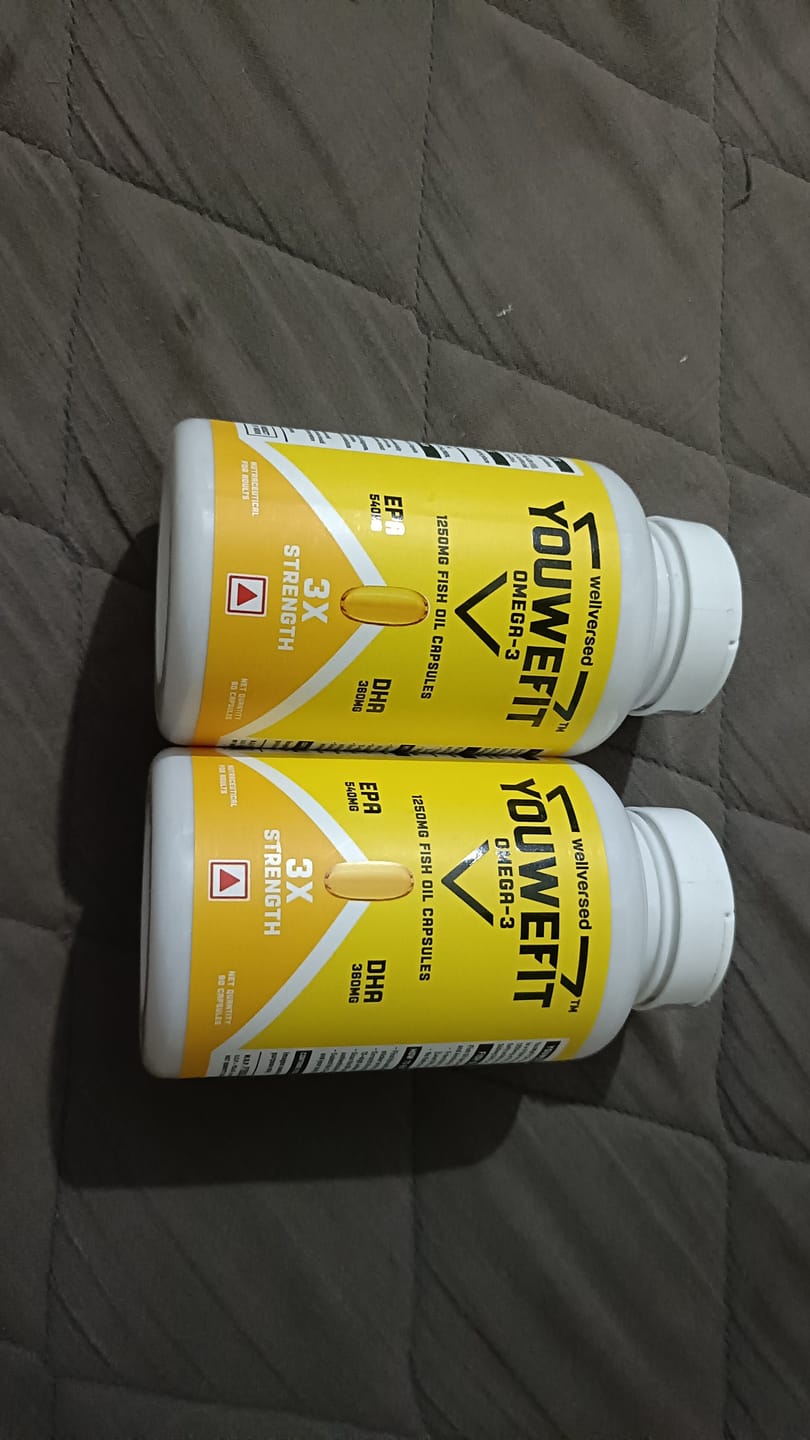 Customer photo review of YouWeFit Omega-3 Fish Oil (90 Capsules), 1250mg