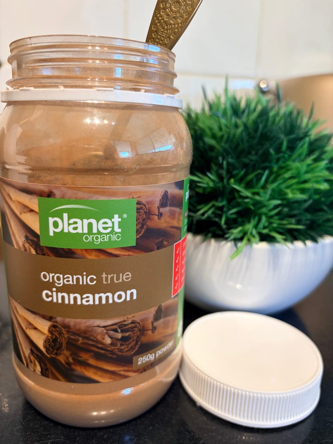 Customer photo review of Ceylon Cinnamon Powder 250g - Certified Organic