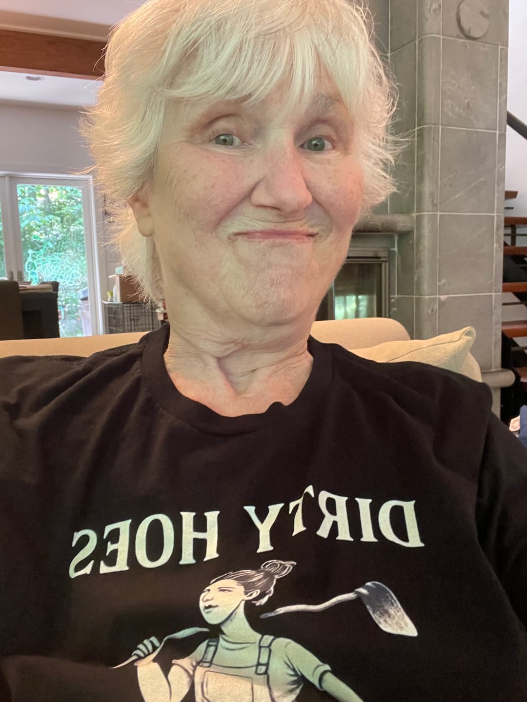 Customer photo review of Dirty Hoes T-Shirt