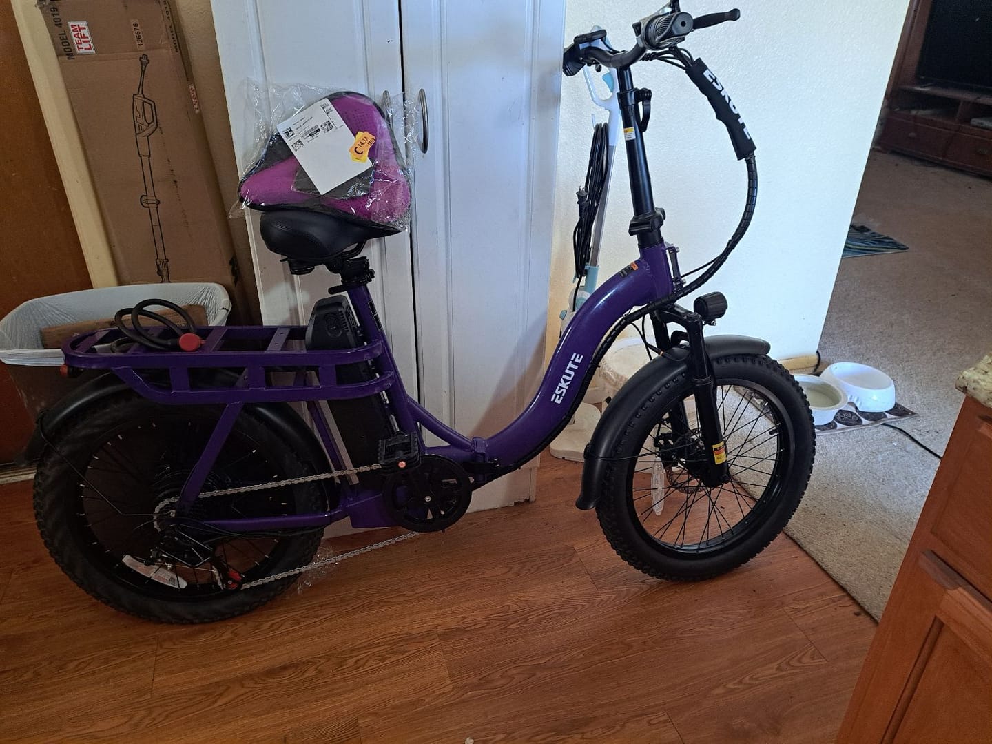 Customer photo review of Eskute D202 Folding-E-Bike
