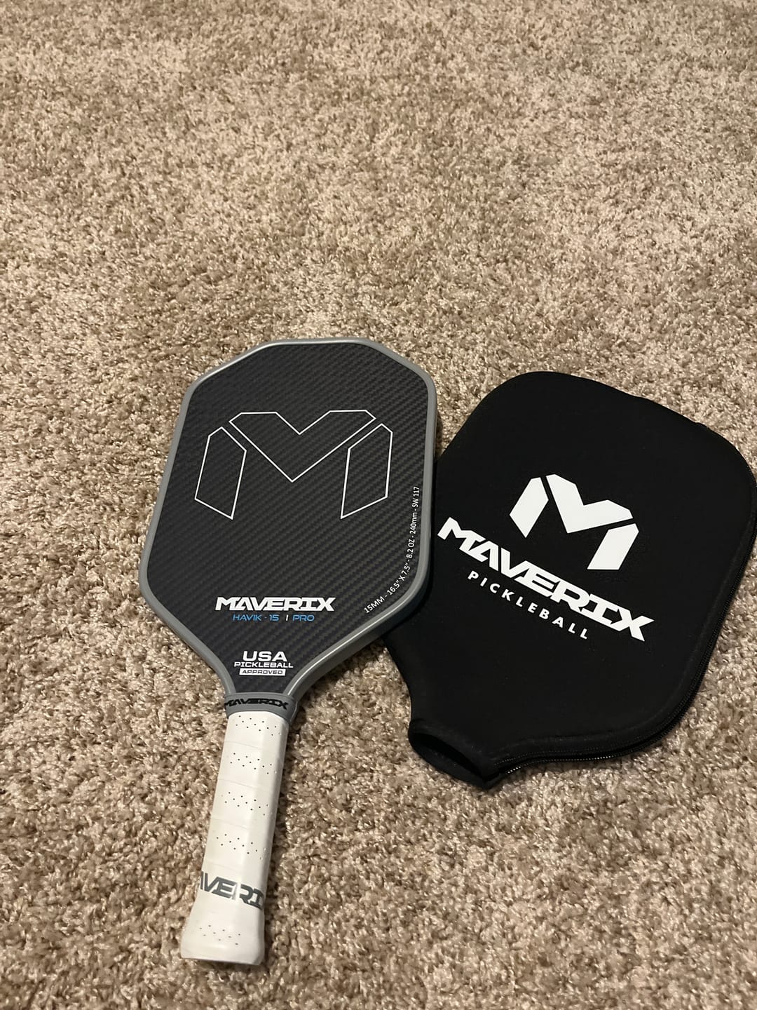 Customer photo review of Havik 15 Pro — All Court Paddle with Balance of Power + Control