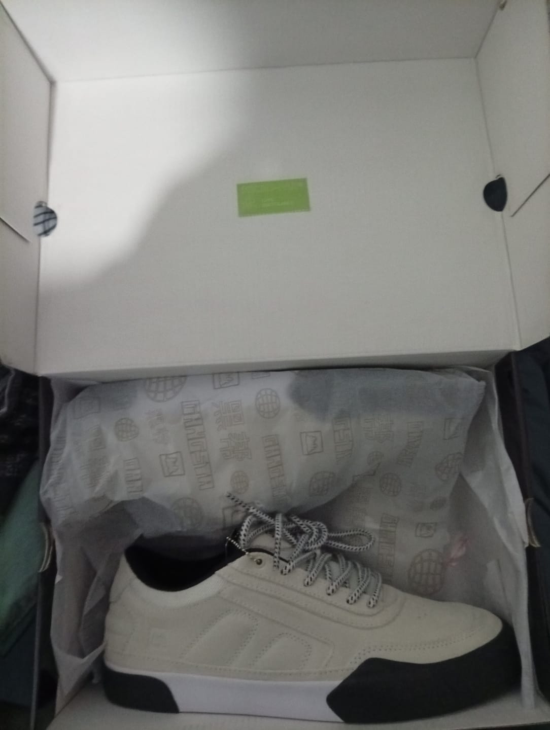Customer photo review of Zapatillas Gangsta Sailor Unisex Blanco