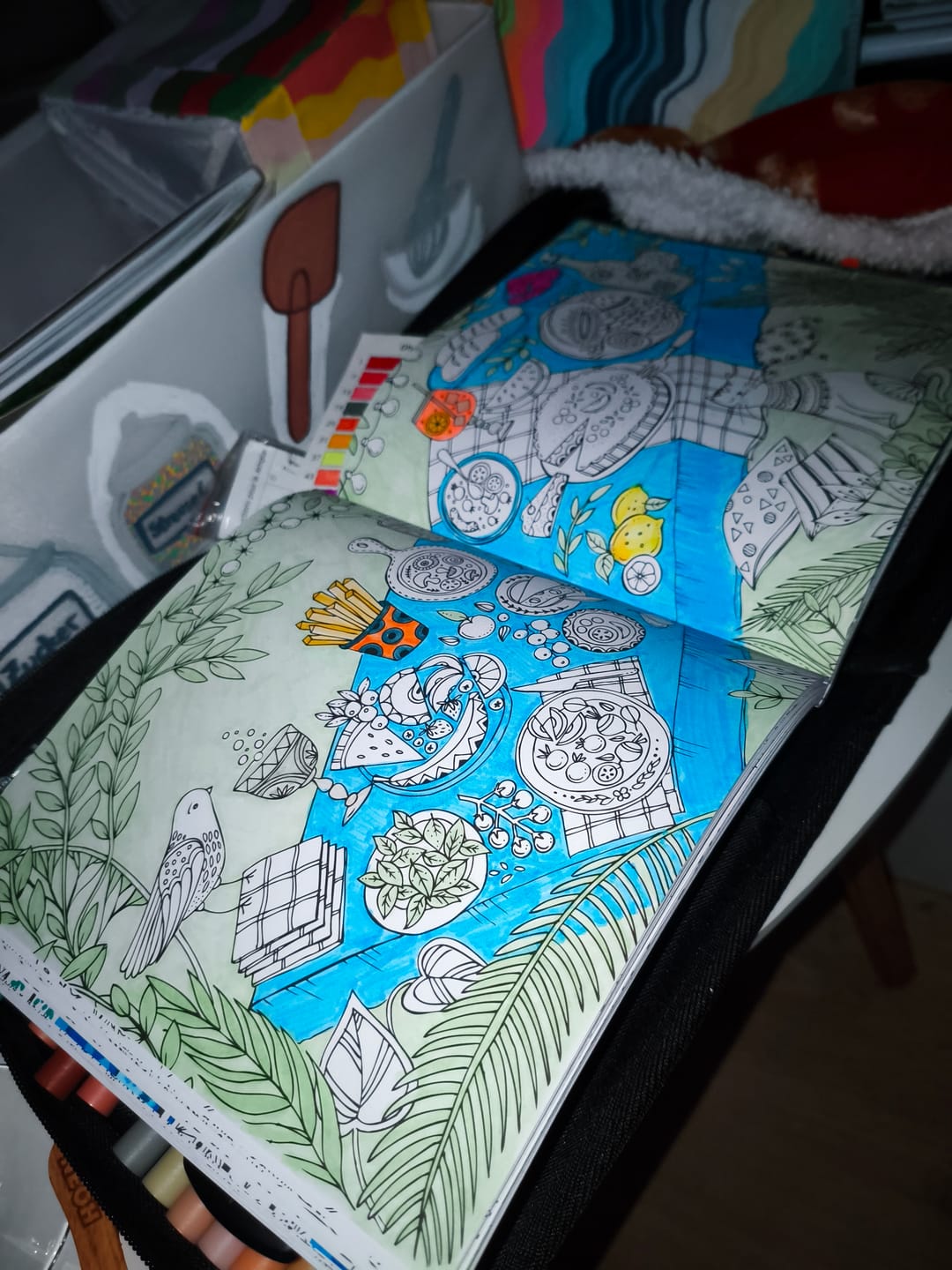 Customer photo review of Ohuhu Honolulu G110 / G41 Individual Marker, Brush & Chisel
