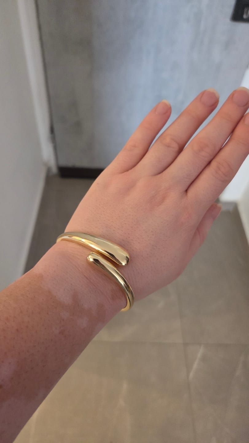 Customer photo review of צמיד באנגל זהב