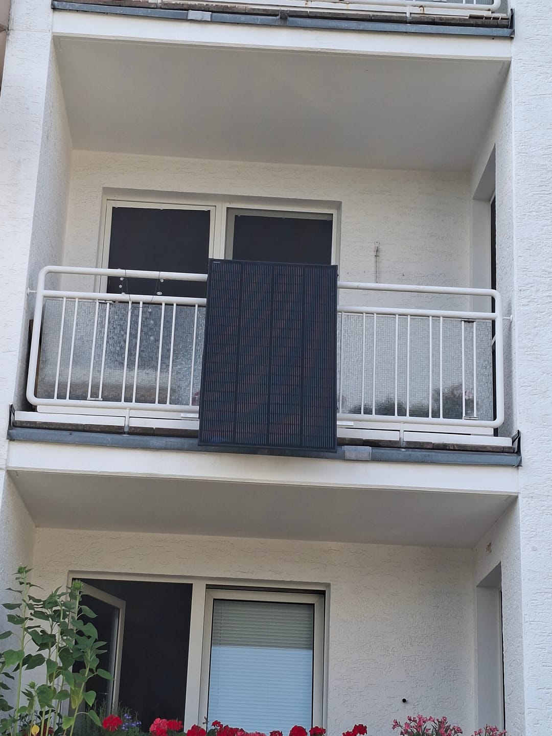 Customer photo review of Ray Solarmodul 200W Komplett Schwarz