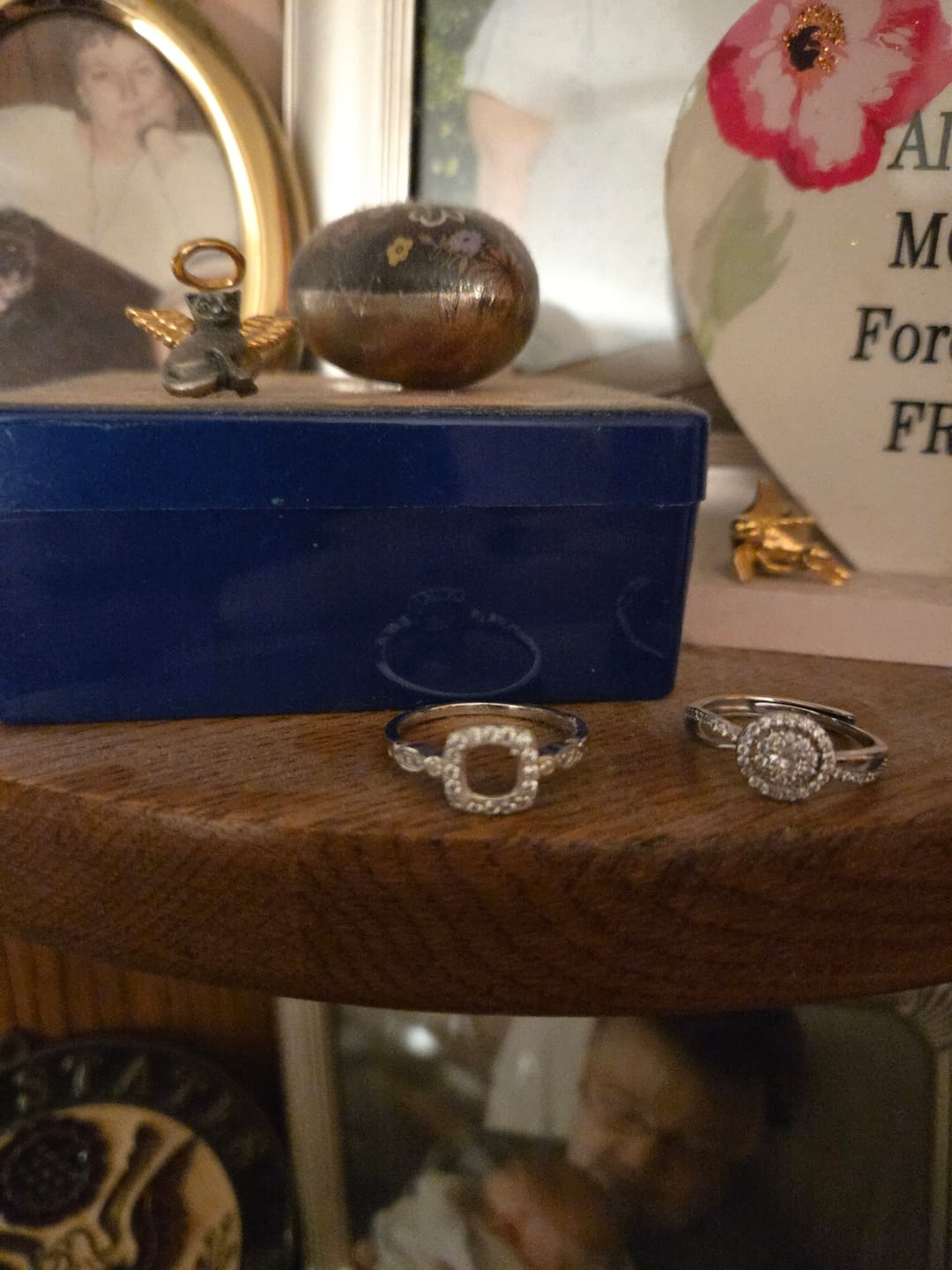 Customer photo review of Enchanted Emerald™ Ring — 18K White Gold | Diamond Accent
