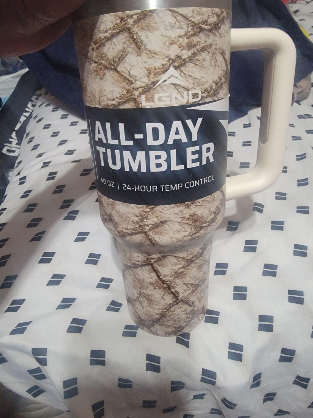 Customer photo review of ALL-DAY Tumbler (40oz)