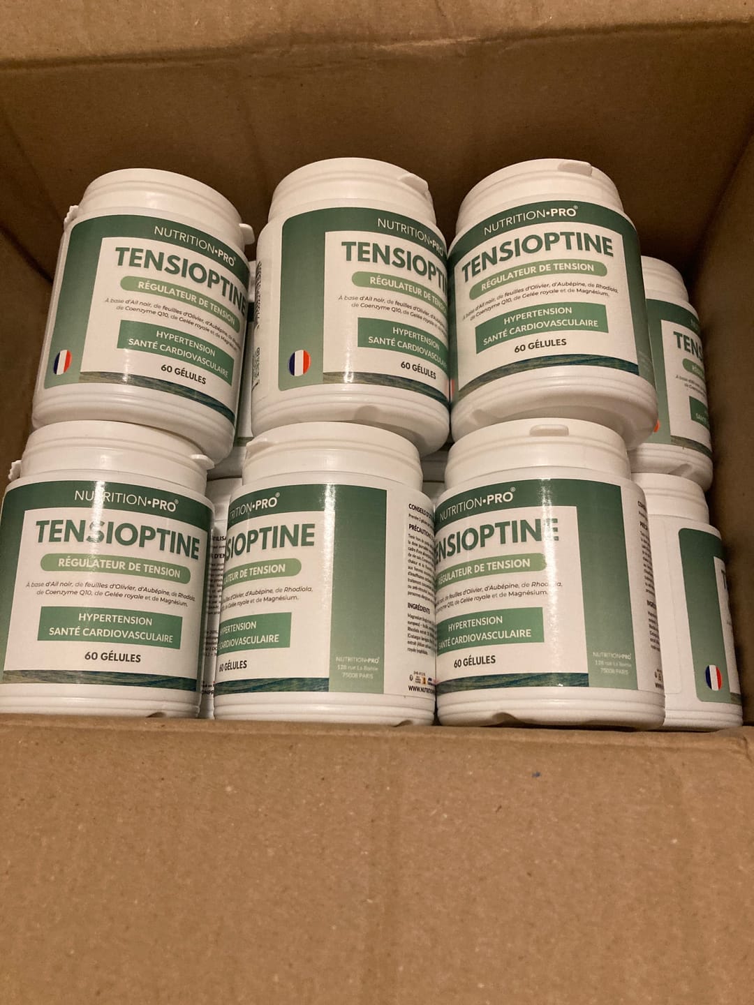 Customer photo review of TENSIOPTINE - 60 GÉLULES