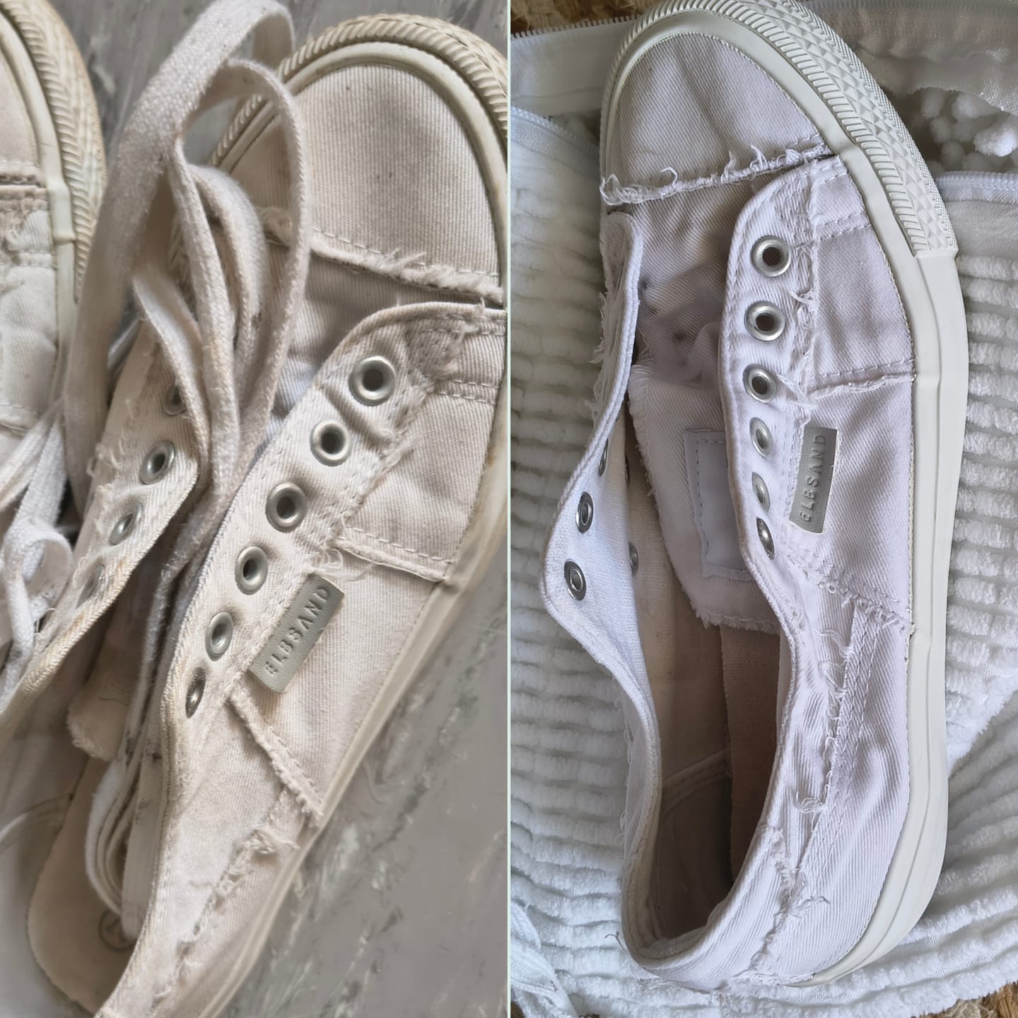 Customer photo review of SneakWash – Schuhwaschbeutel für Sneaker