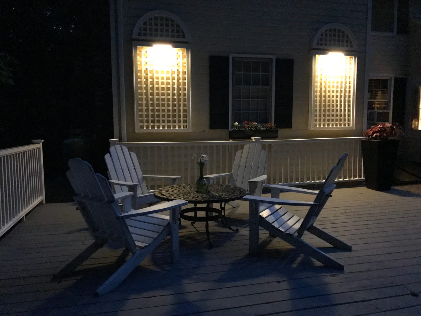 Customer photo review of Solar Wall Light with Motion Sensor
