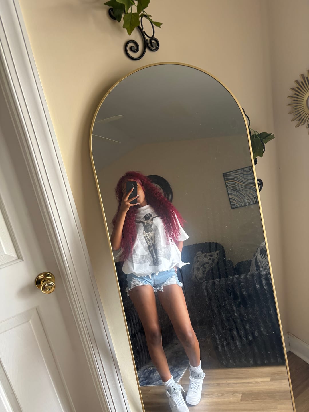 Customer photo review of Sacrifice Graphic T-shirt-420