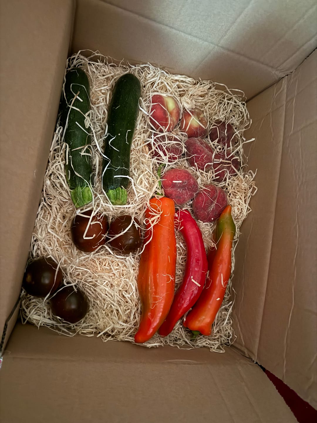 Customer photo review of Bio Obst & Gemüse Retterbox 5kg