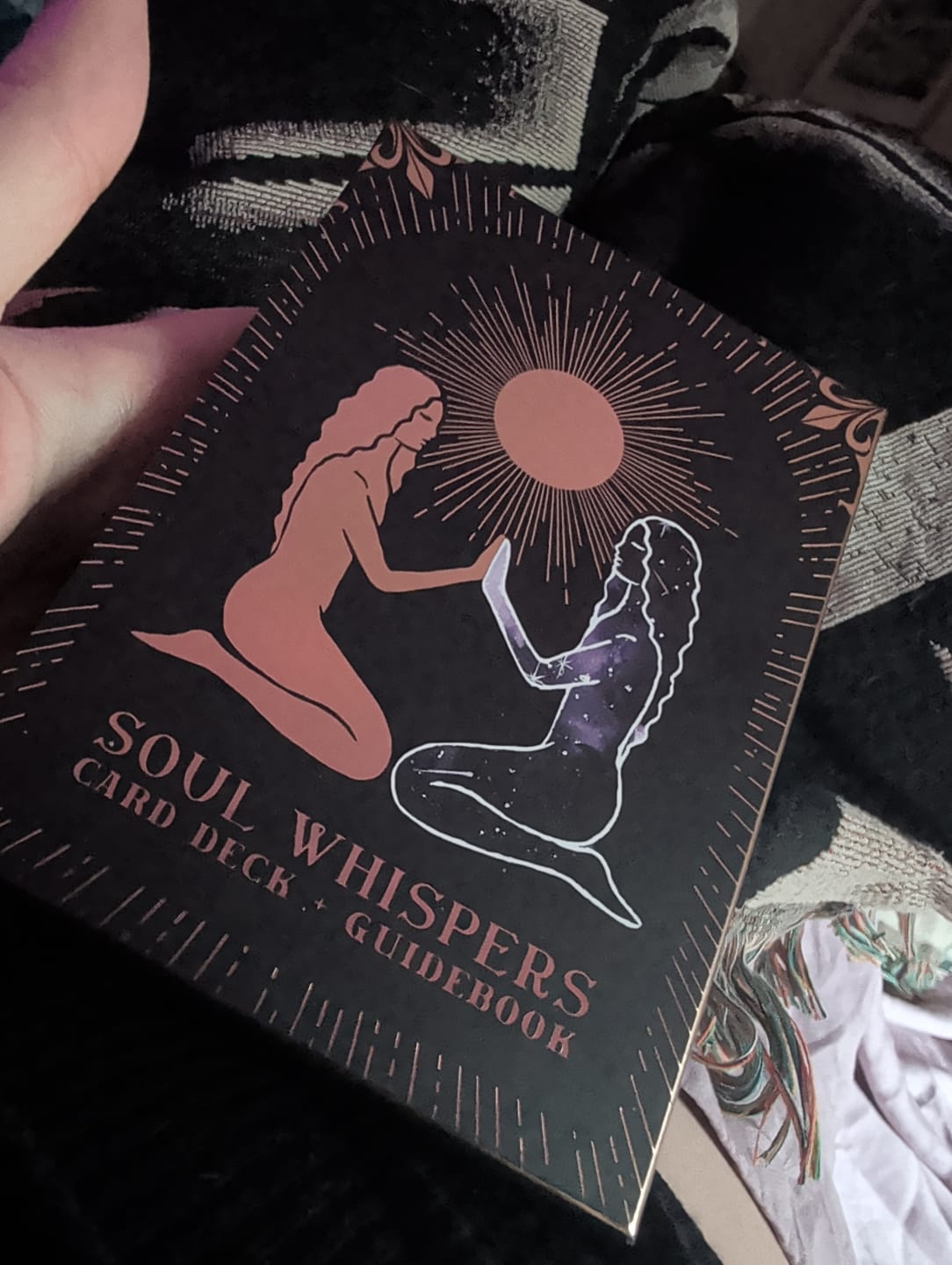 Customer photo review of Soul Whispers Card Deck