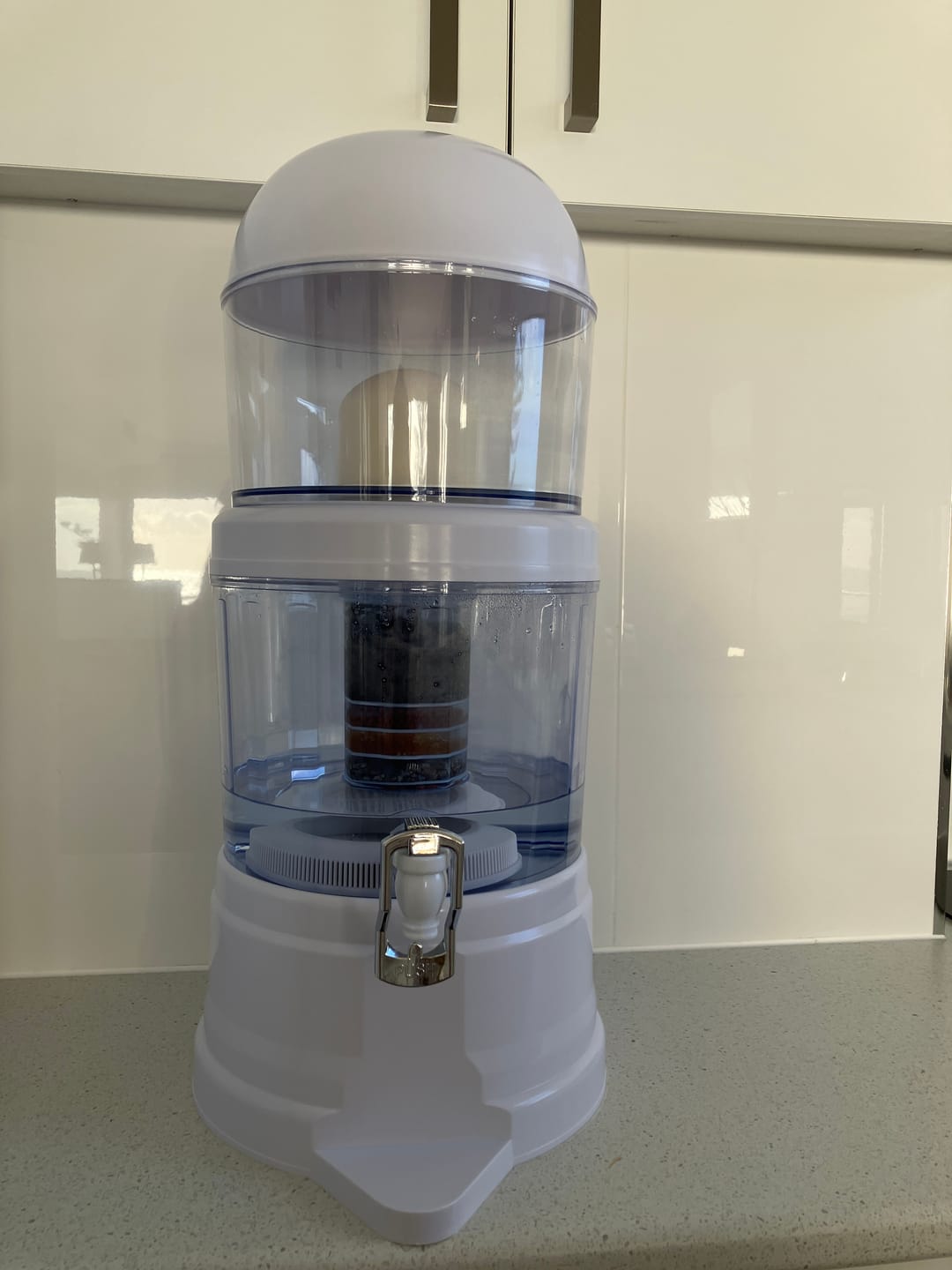 Customer photo review of HolyH₂O™ Trinity | Remove Fluoride, Chlorine & Heavy Metals from Aussie Tap Water