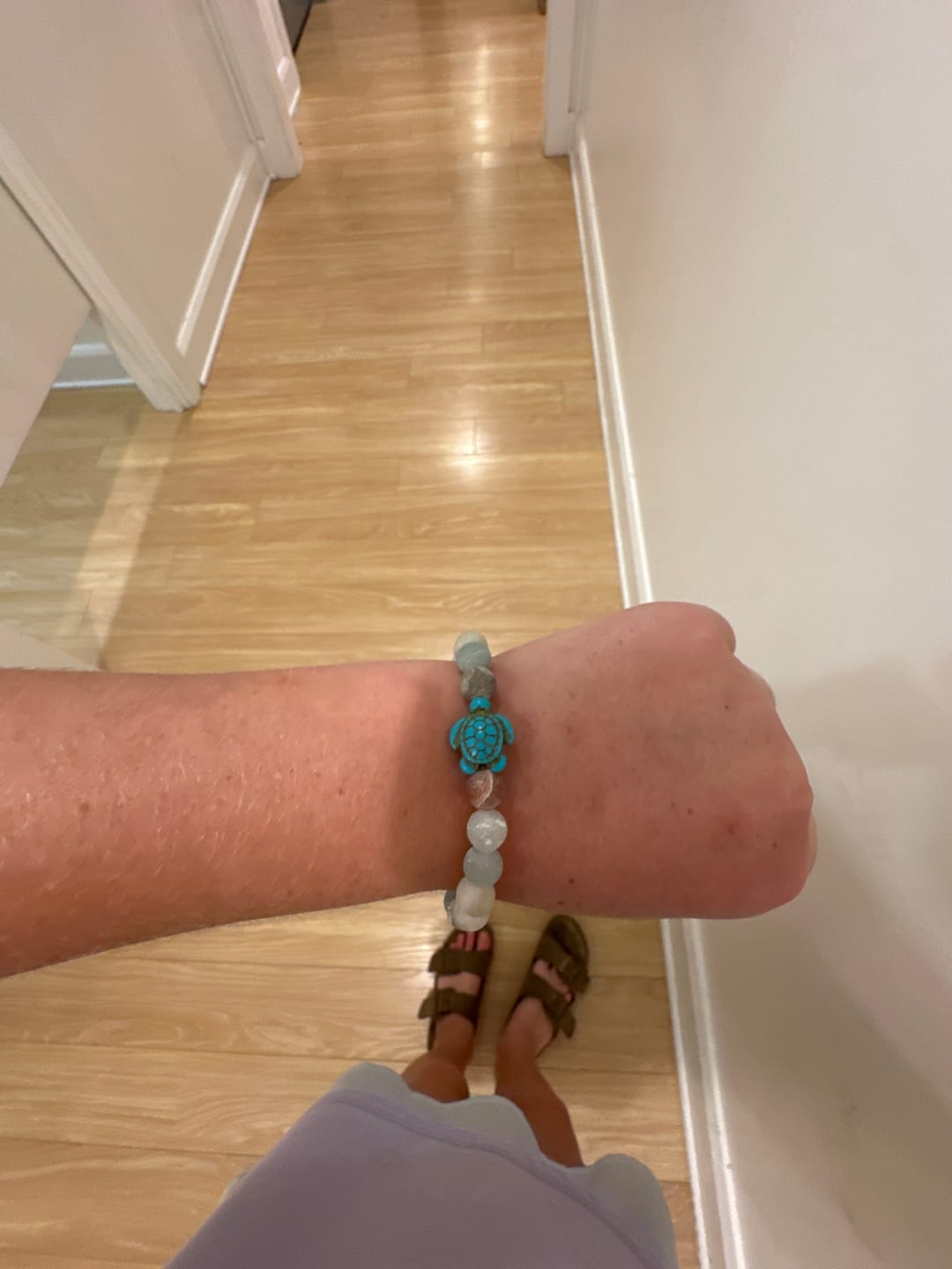 Customer photo review of The Journey Bracelet