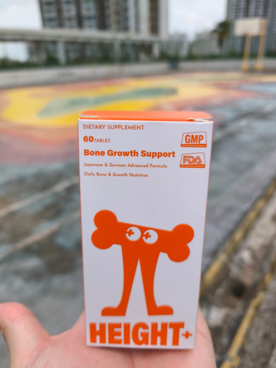 Customer photo review of BOOSTER+ HEIGHT+ 成長骨骼營養配方｜60片
