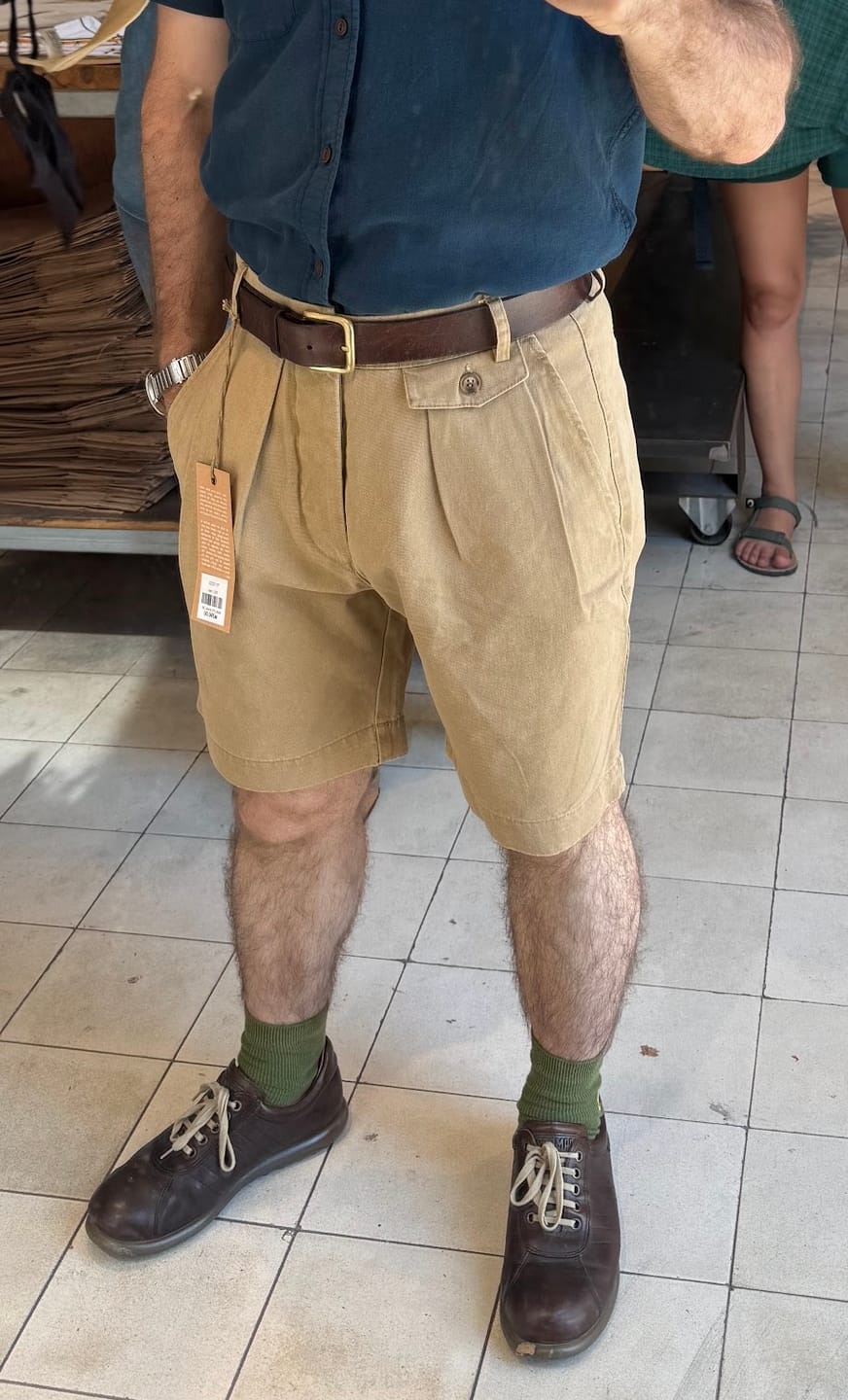 Customer photo review of מכנסי ניר