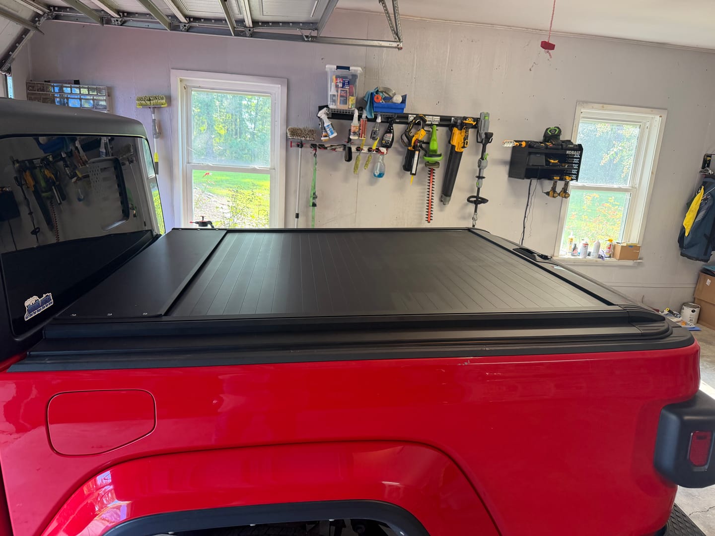 Customer photo review of OPENROAD Aluminum Retractable Tonneau Cover