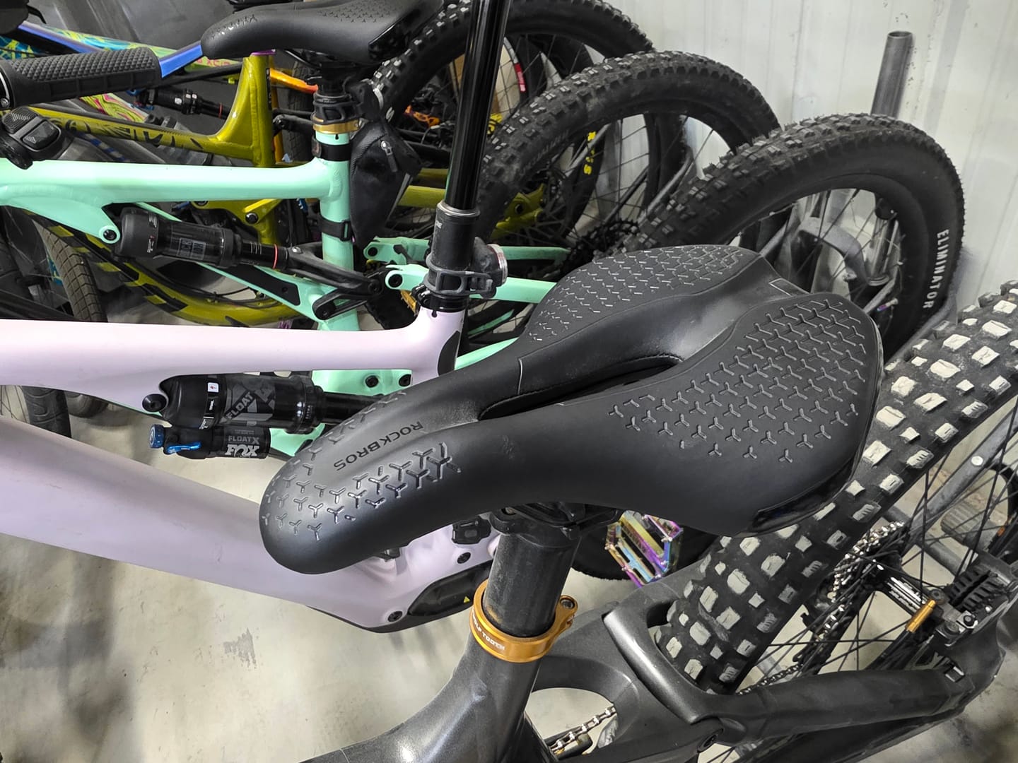 Customer photo review of Bike Saddle Comfortable Hollow