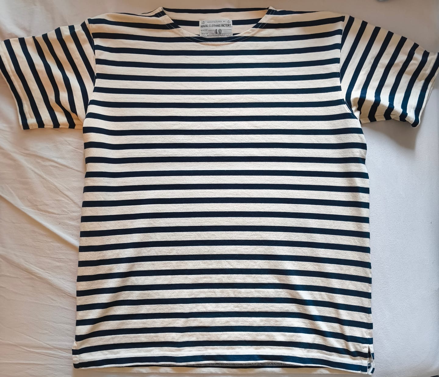 Customer photo review of Breton Stripe T-Shirt