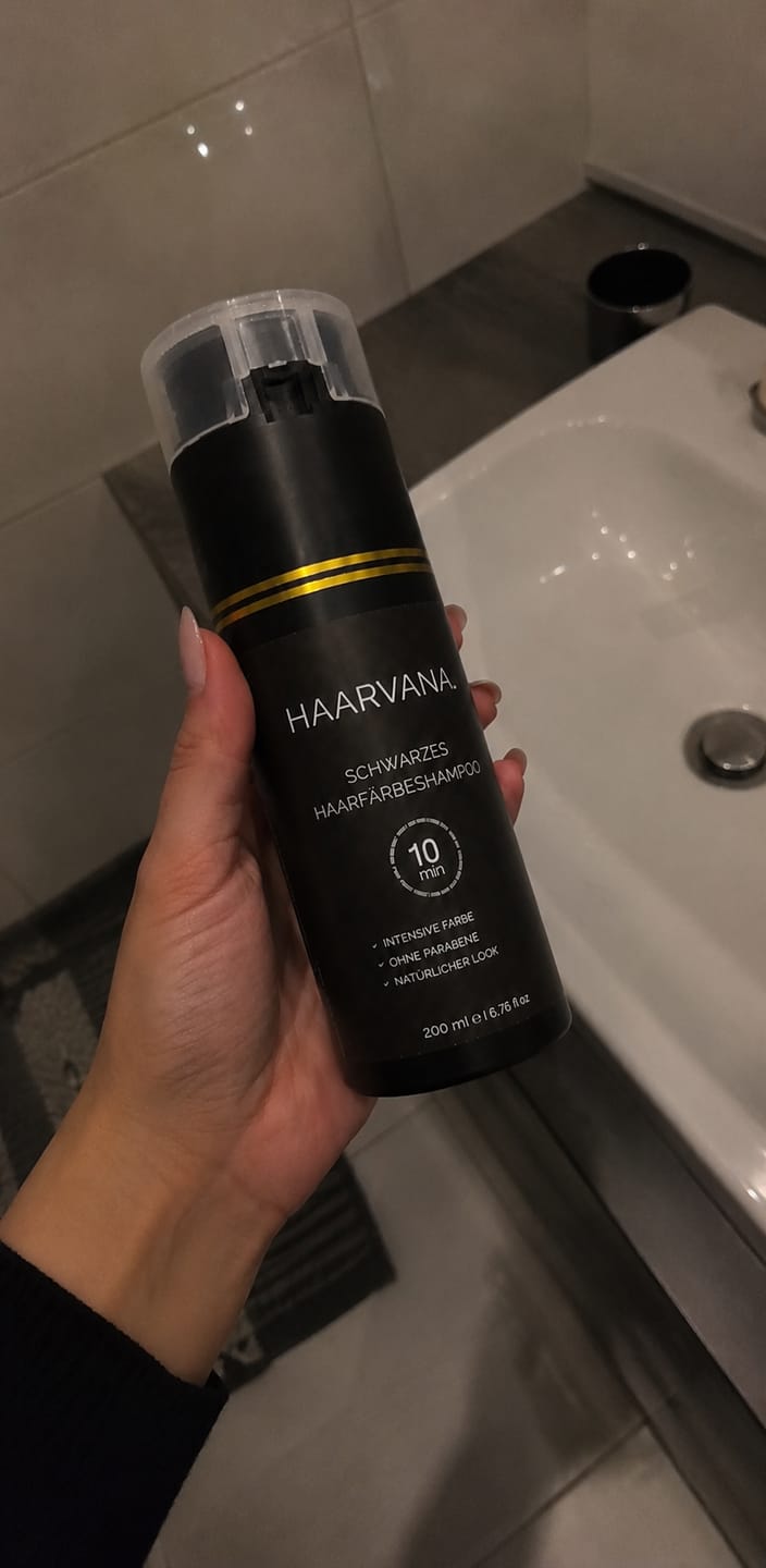 Customer photo review of Grau-Abdeck Farbshampoo
