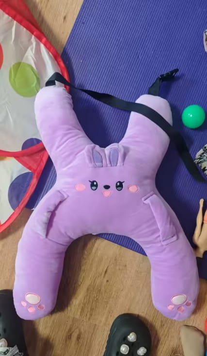 Customer photo review of Cojín Cervical de Viaje para niños