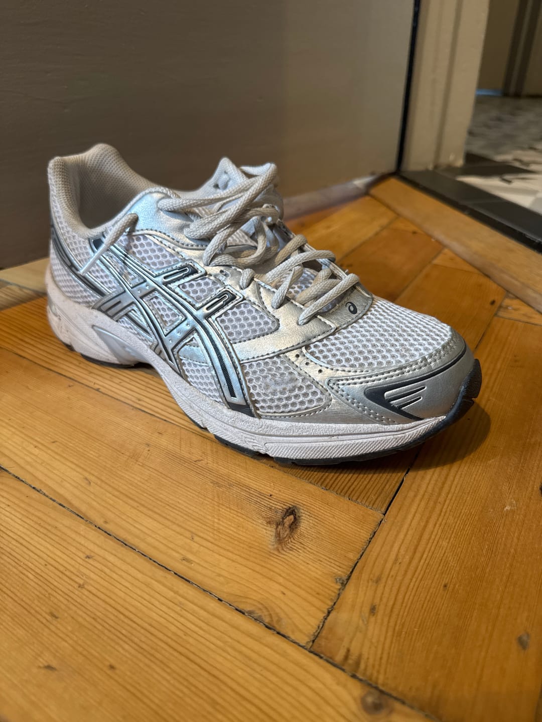 Customer photo review of ASICS GEL-1130 'White Silver'