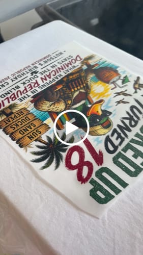 Customer video review of DTF Transfers Gangsheet Builder