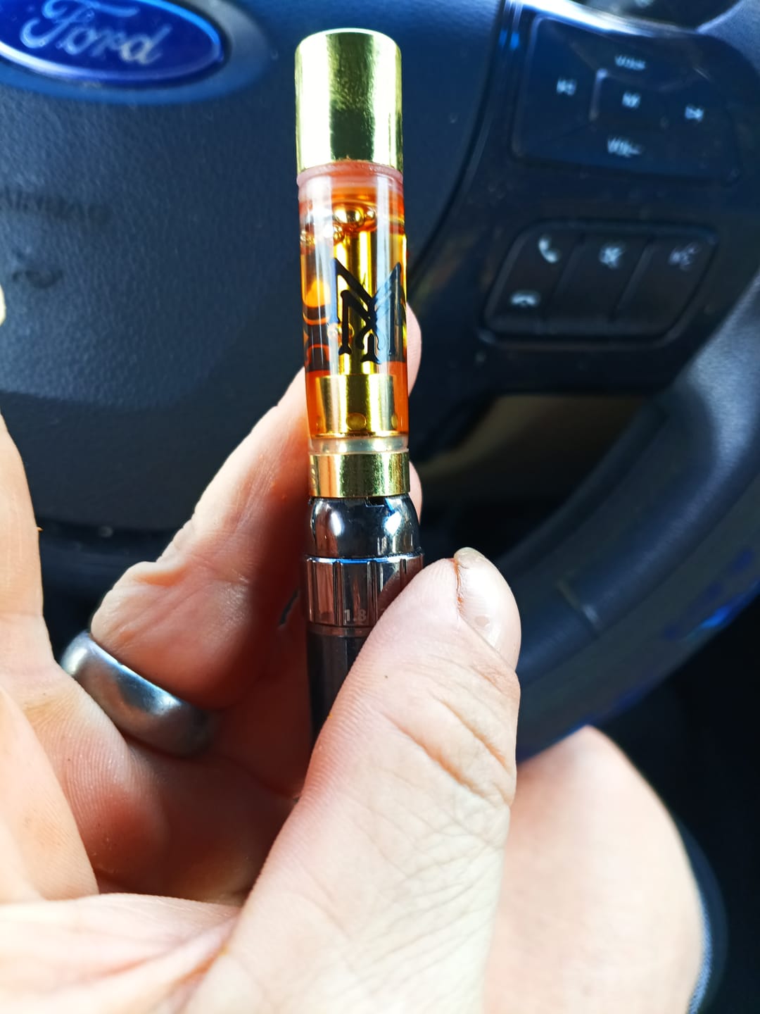 Customer photo review of MUHA Meds THCa 510 Cartridge - 2G