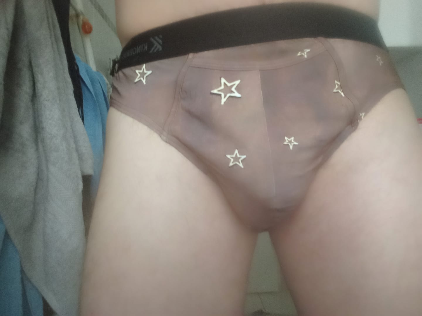 Customer photo review of 【Pre-Order】 Classic Soft Brief（Horizontal Fly)-Saddle & Stakes