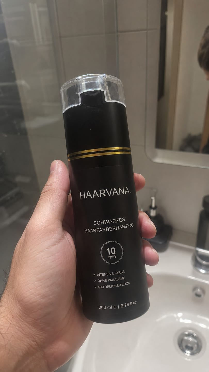 Customer photo review of Grau-Abdeck Farbshampoo