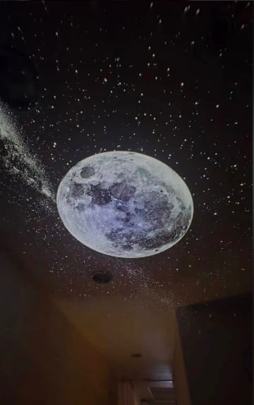 Customer photo review of Glowyll Galaxie Projektor