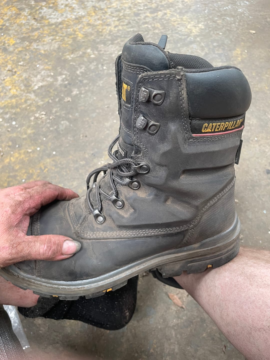 Customer photo review of Premier Waterproof Safety Boot S3 Black