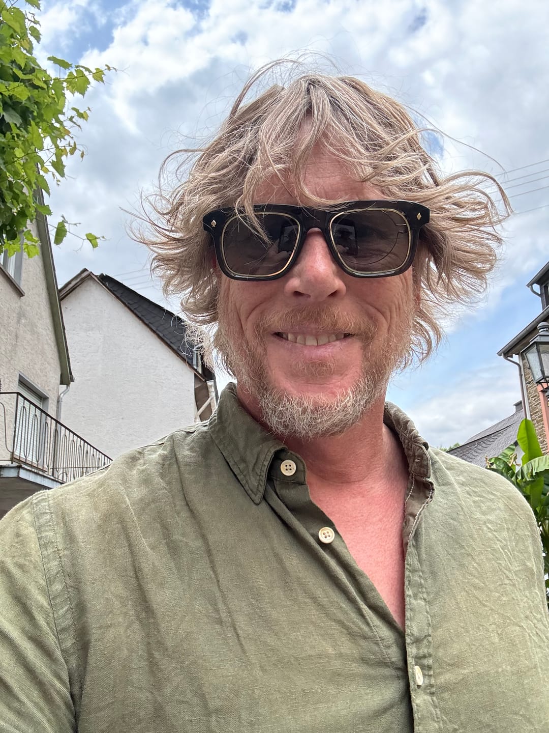 Customer photo review of No.44 "Osaka II" Limited Edition Sunglasses - Grey Dark Matter Color