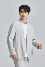Customer photo review of Multi-Stretch Commuter Blazer | Grey GY0000