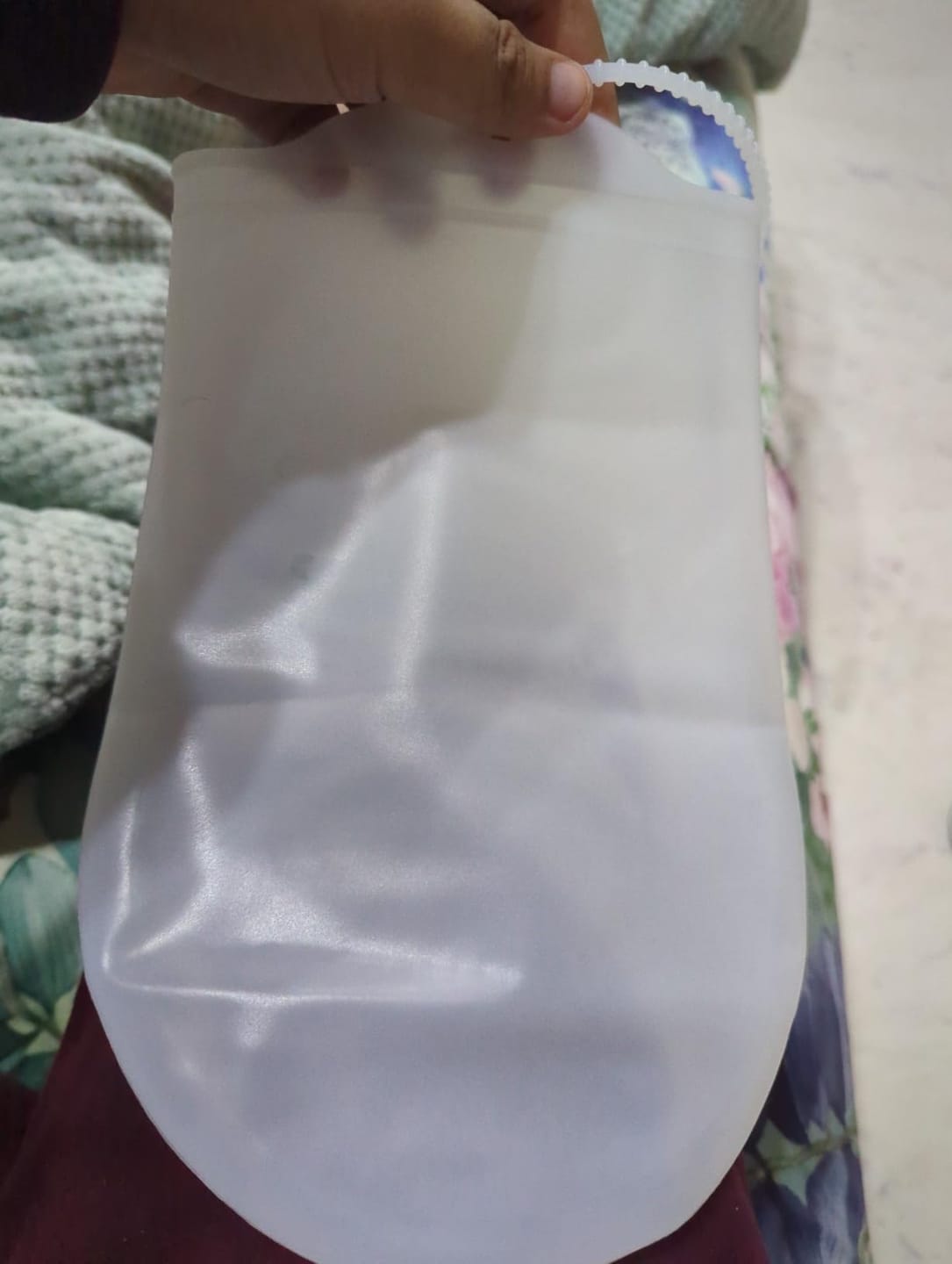 Customer photo review of Mess-Free Silicon kneading Bag