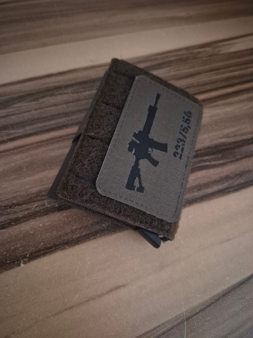 Customer photo review of Tactical Wallet MK2 - Steingrau Oliv
