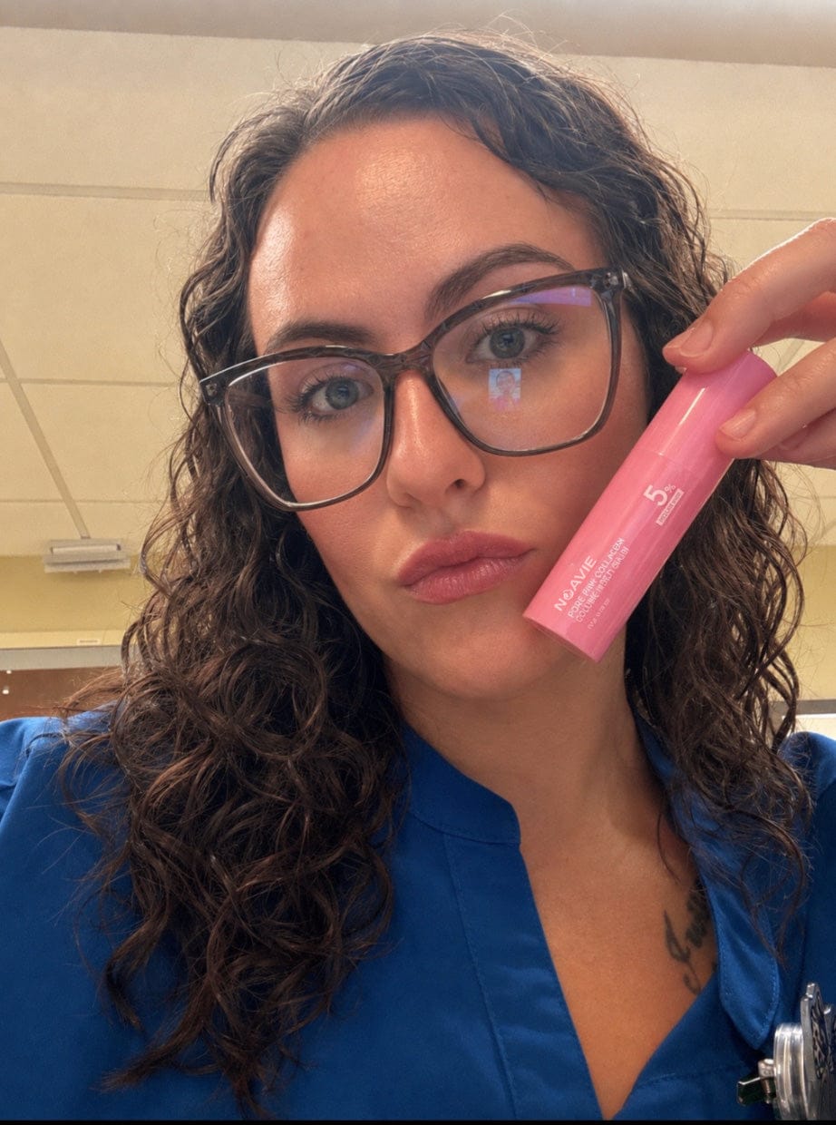 Customer photo review of PinkLift | Baume Collagène Repulpant en Stick