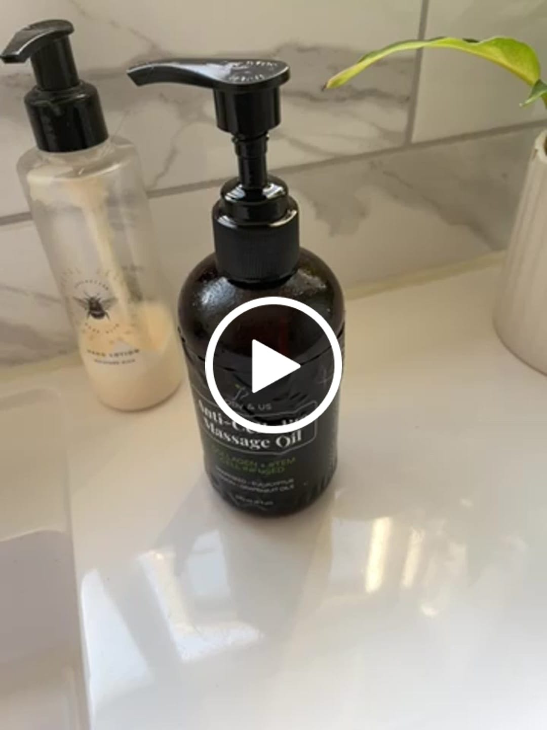 Customer video review of Anti-Cellulite Massage Oil (Collagen & Stem Cell Infused)
