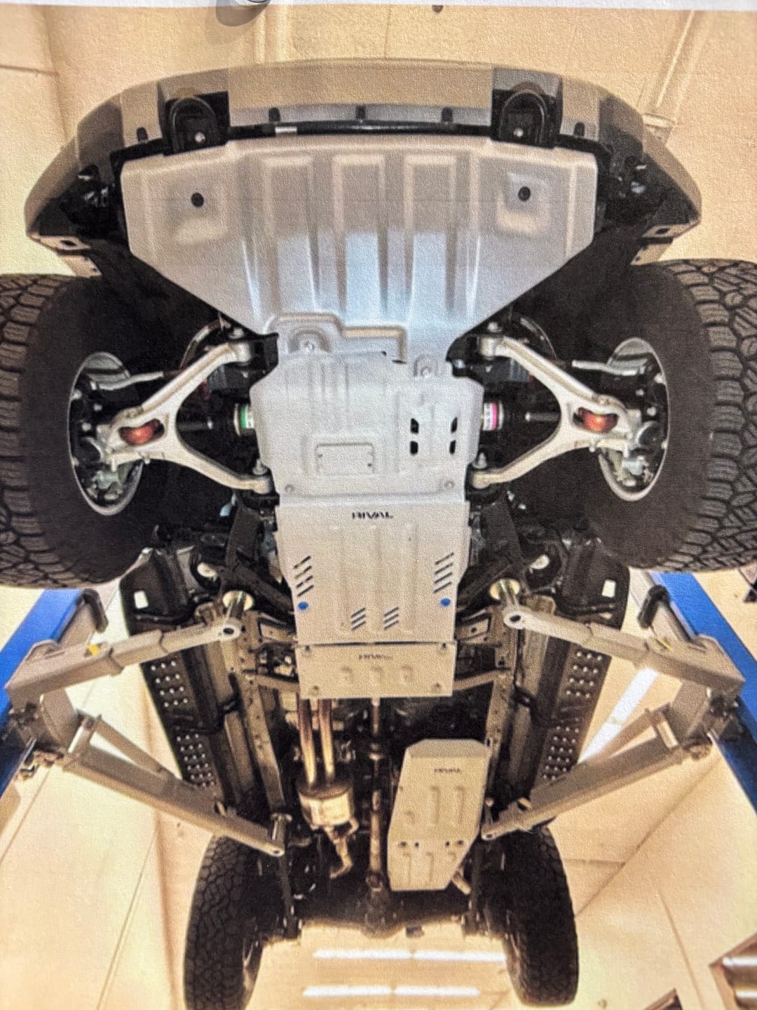 Customer photo review of RIVAL Aluminum Engine Skid Plate 2024-2026 Ford Ranger 2024-2026 Ford Ranger Raptor 2021-2026 Ford Bronco 2Door 4Door
