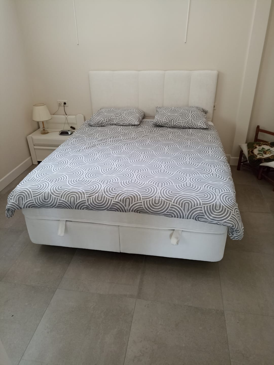 Customer photo review of Boxspring met opbergruimte Sierra
