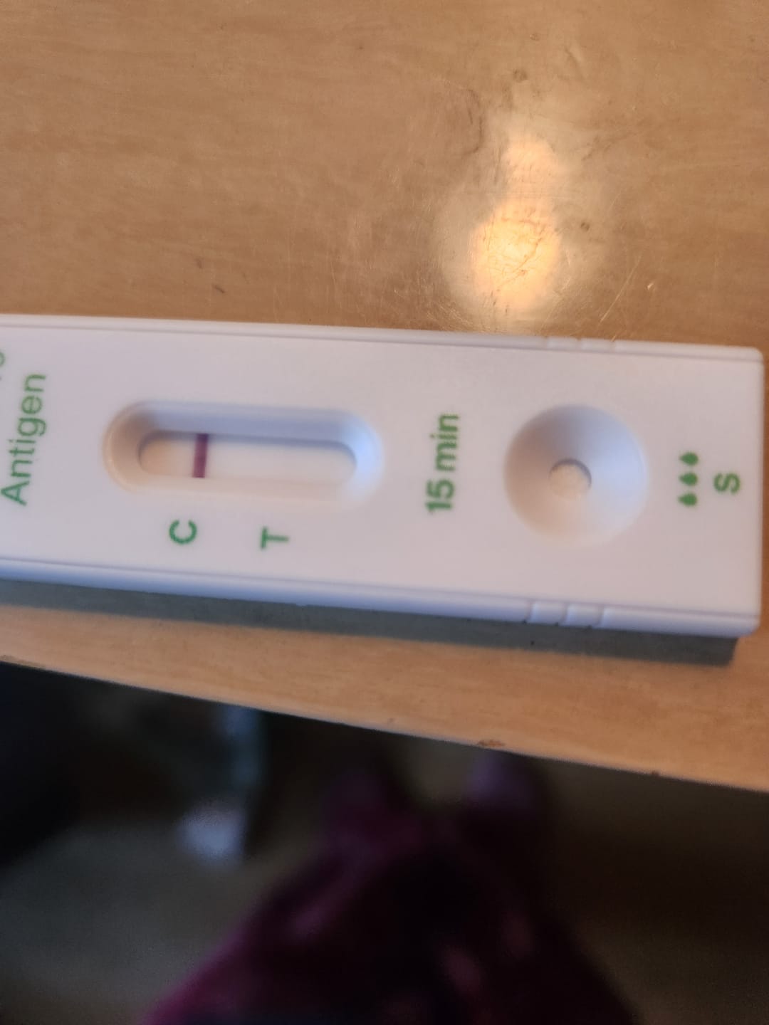 Customer photo review of Flowflex COVID-19 Antigen Rapid Test Kit