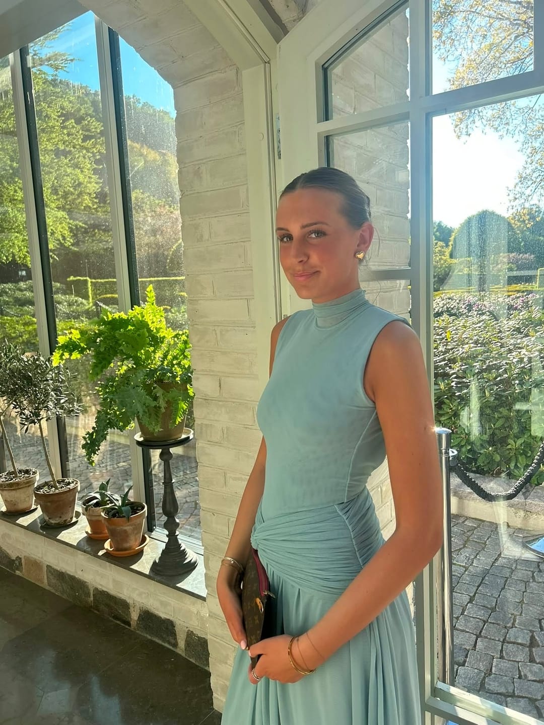 Customer photo review of The Kaia Dress