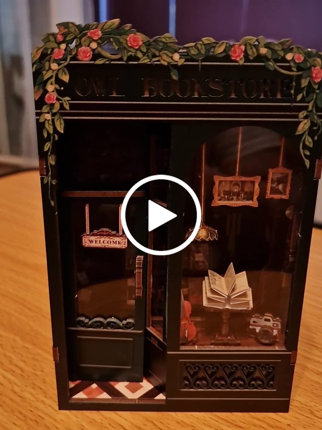 Customer video review of Book Nook Owl Bookstore