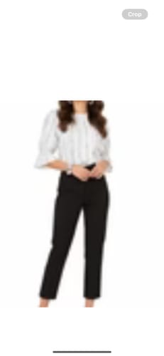 Customer photo review of Gracie Floral Ruffle Blusa