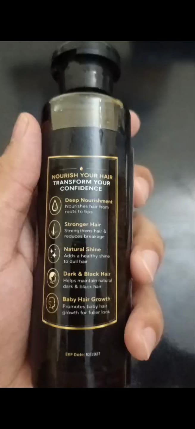 Customer photo review of Zartab Hair Oil (150Ml)